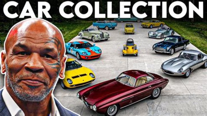 Mike Tyson's Car Collection Unveiled